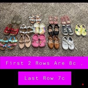 Little Girl Size 8c Shoes